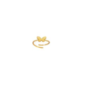 silver925 mix butterfly ring gold 3