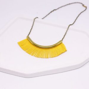 fteri necklace isabella yellow