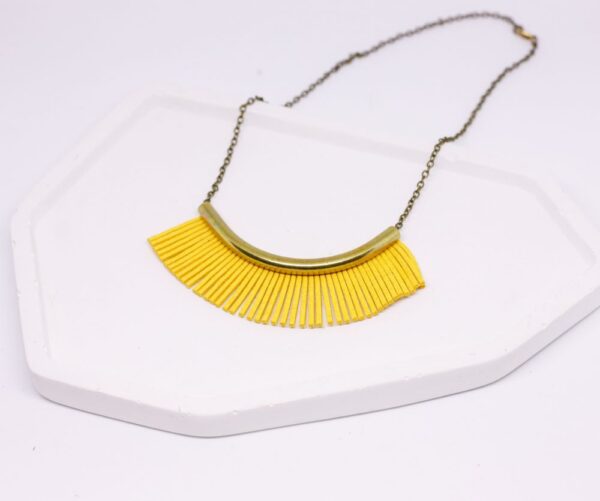 fteri necklace isabella yellow